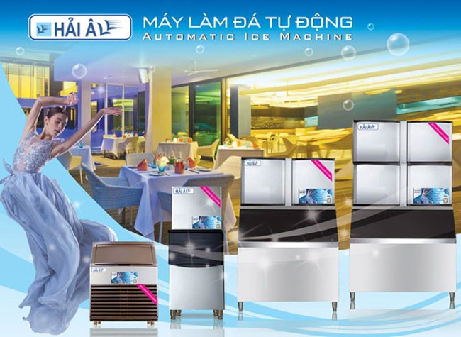 máy làm đá Hải Âu